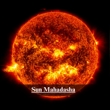 Sun Mahadasha