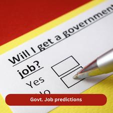 Govt. Job predictions